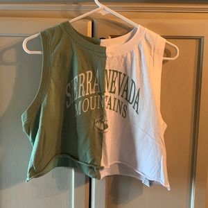 Hollister cut off tee